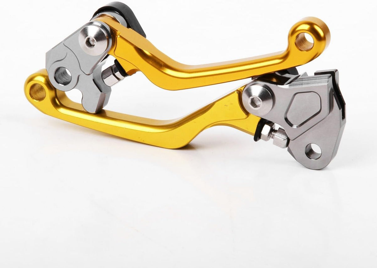 ya 11 9.14 baidifor Suzuki RMZ450 2005-2018 Clutch Brake Lever Pivot Dirt Bike Gold 2006 2007 08