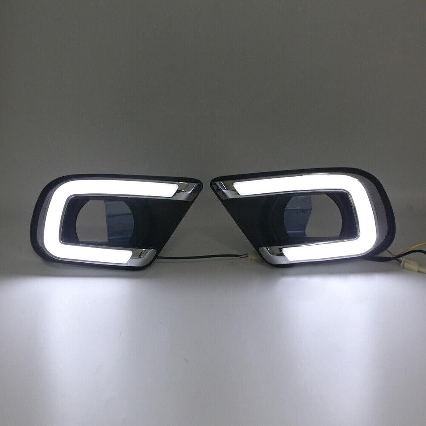 ya 3 8.24 baidi LED DRL for Dodge Journey 2013-2017 Daytime Running Lights Anti-collision Fog Lights with Turning
