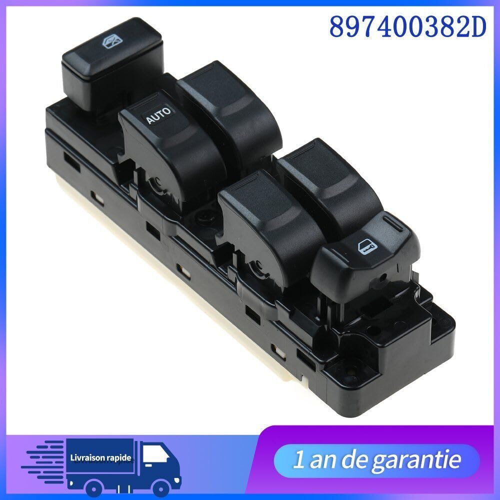 ya 3 8.24 baidi interrupteur Bouton commutateur de Leve vitre Pour for Isuzu DMAX 897400382D D-MAX