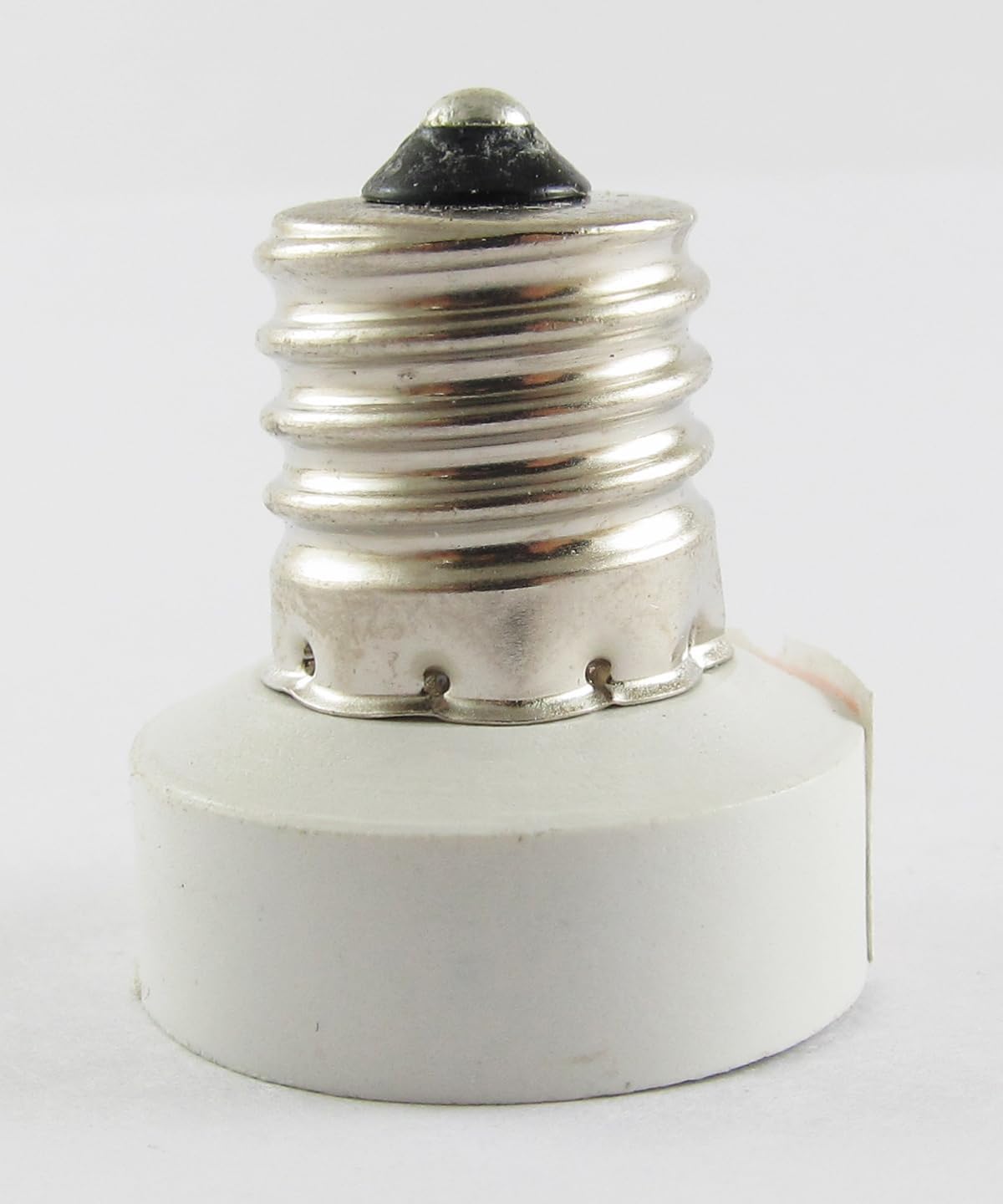 ya 26 10.21 baidi 10pcs E17 Male to E12 Female Socket Base LED Halogen CFL Light Bulb Lamp Adapter