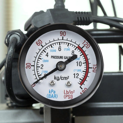 ya 4 8.24 baidi 2 Pcs Pressure Gauge Accessories Air Compressor Liquid Filled Tank