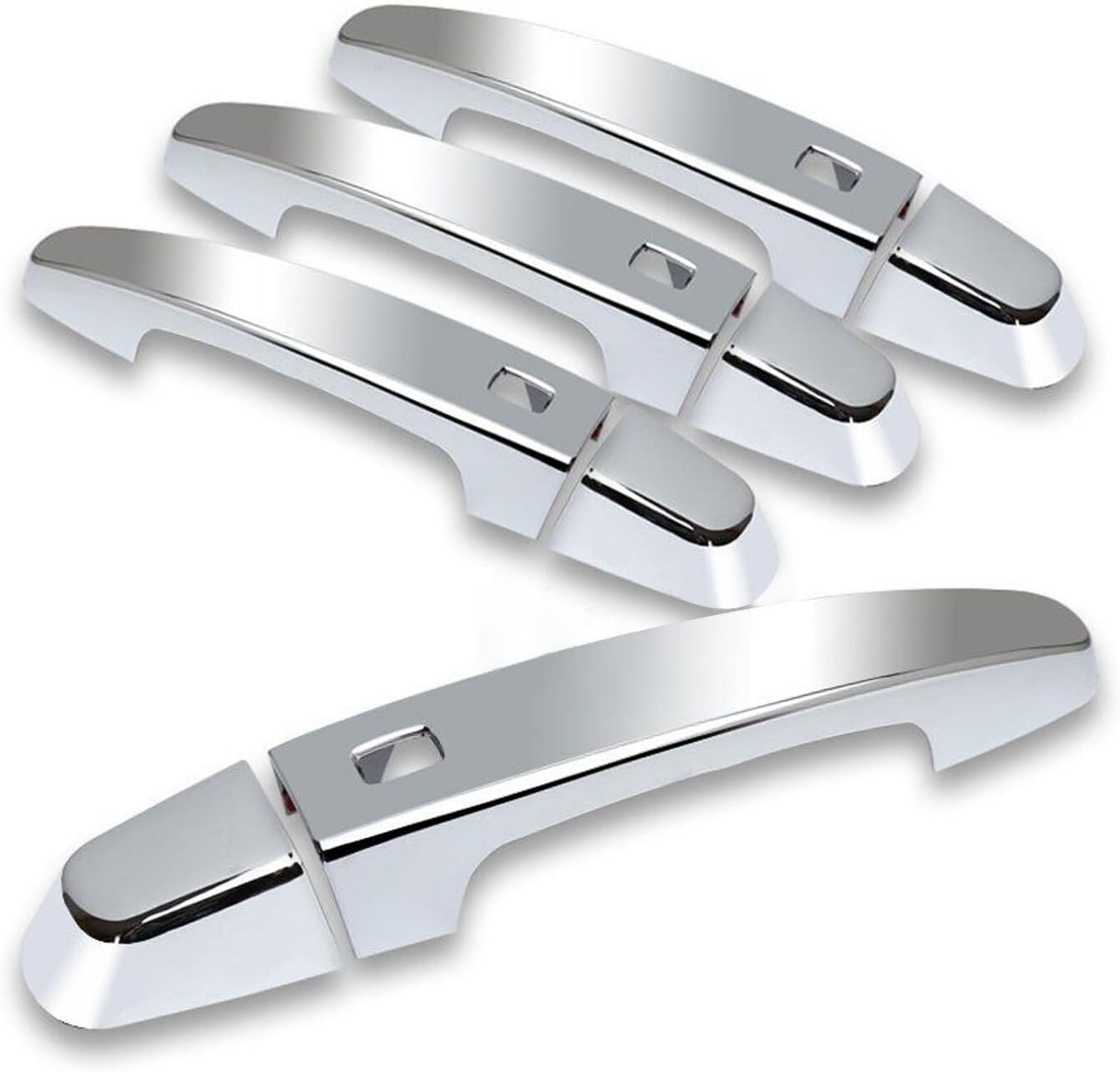 ya 5 8.10 for Chevrolet Malibu 2016 2017 2018 Chrome Door Handle Cover Covers W/for Smart Hole
