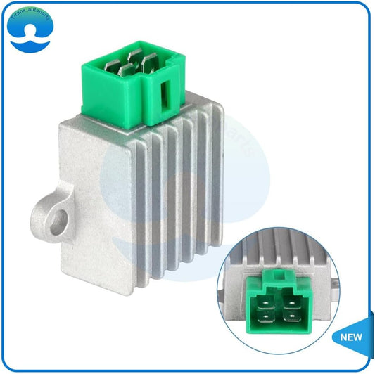 ya 5 8.10 Silver Voltage Regulator Rectifier Fit for 2002-2005 2008-2011 for Yamaha Zuma 50
