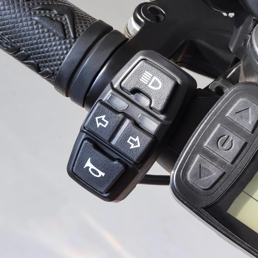ya 23 10.7 baidi Headlight Turn Signal Horn Switch Button For Motorcycle Ebike Scooter Handlebar