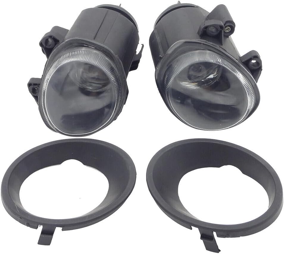 ya 10 9.16 zhengce CLEAR BUMPER DRIVING FOG LIGHTS LAMP W/COVER BEZEL Fit for BMW E53 X5 1999-