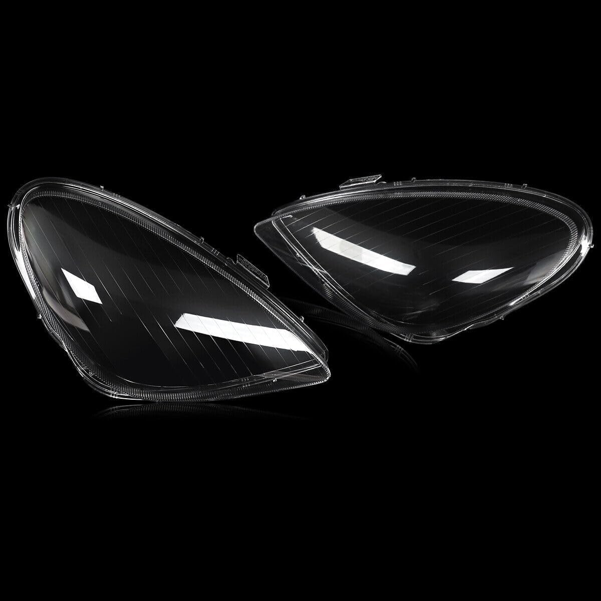 ya 7 8.24 baidi Left & Right Headlight Lens Cover Shell For 2005-2011 for Mercedes-Benz SLK R171