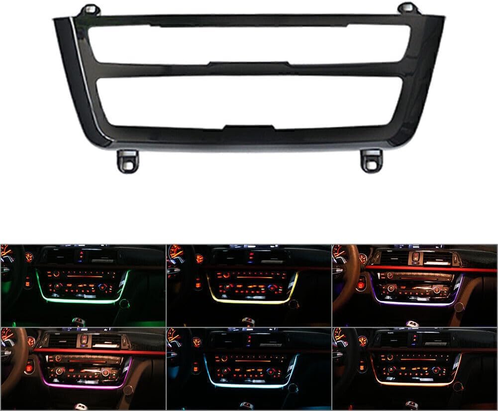 ya 13 9.15 baidi for BMW F30 F31 F32 3 4 M3 M4 LED Ambient Atmosphere AC Radio Light Set Bla