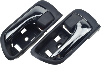 ya 9 10.24 Pair of Inner Door Handles LH and RH Chrome for Toyota for Camry 2002-2006