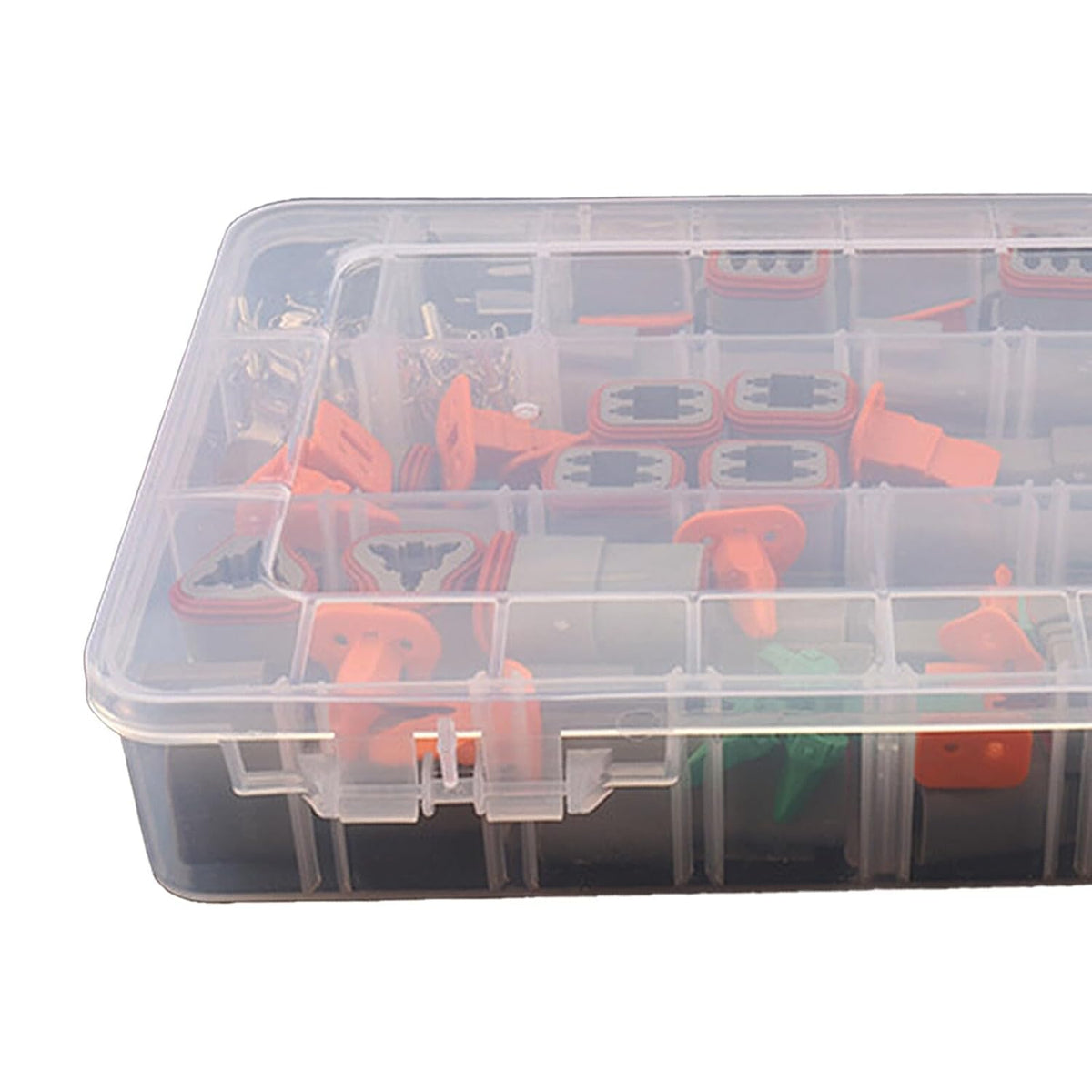 ya 16 10.20 baidi 250-piece Pack of Deutsch DT Series Automotive Waterproof Wire Connector Plug kit DT06-2/3/4/6S-