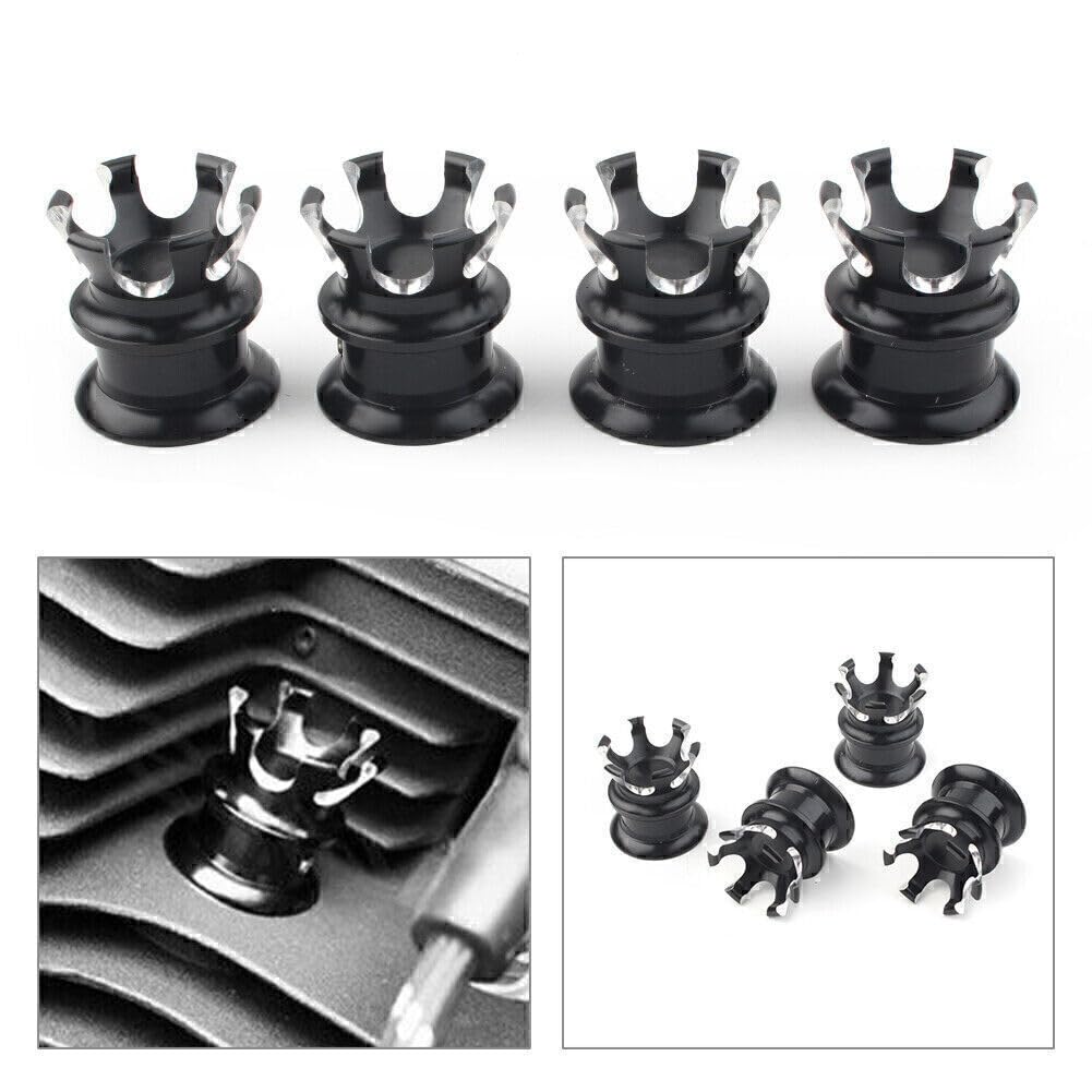 ya 9 10.24 Motorcycle Engine Head Bolt Topper Cap Cover Trim Fit Sportster XL883 1200