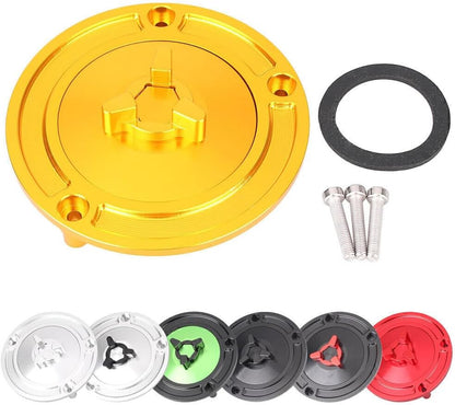ya 4 8.8.2 for Kawasaki GPZ500/GPZ500S 1987-2001 &ZXR-250 All Years Gas Tank Cap Fuel Cover