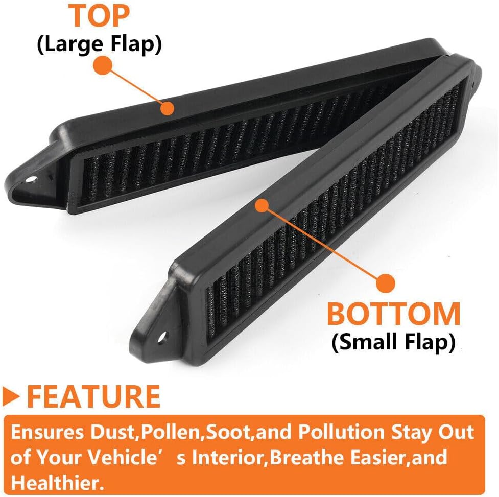 ya 13 9.15 baidi 4x Cabin Air Cowl Filters for BMW E chassis E82 E88 E90 E91 E92 E93 X1 335i 135i