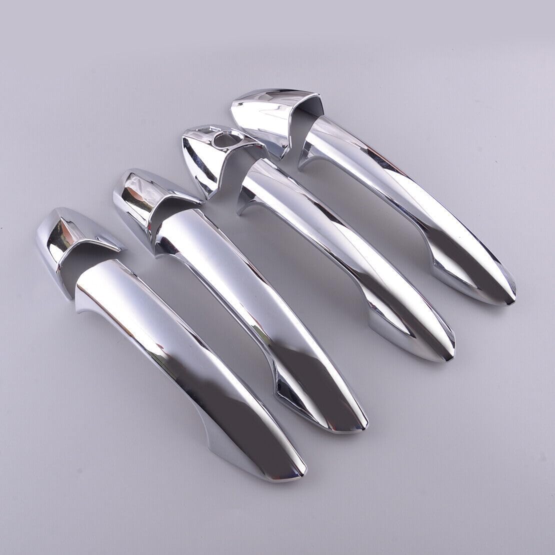 ya 4 8.8.2 Chrome Exterior Door Handle Cover Trim Cap fits for Mercedes-Benz W246 W204 W212