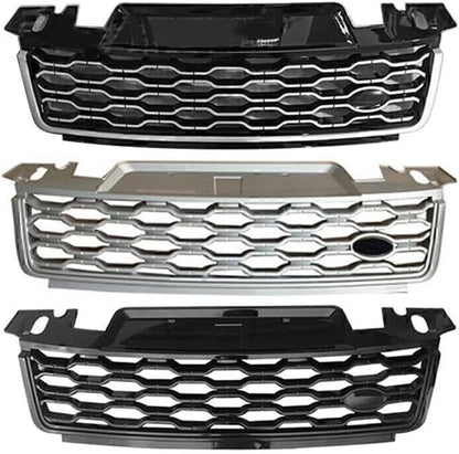 ya 2 8.15 Front Bumper Grille Upper Mesh Grill Replacement Fit for Range for Rover Sport 2018-2021