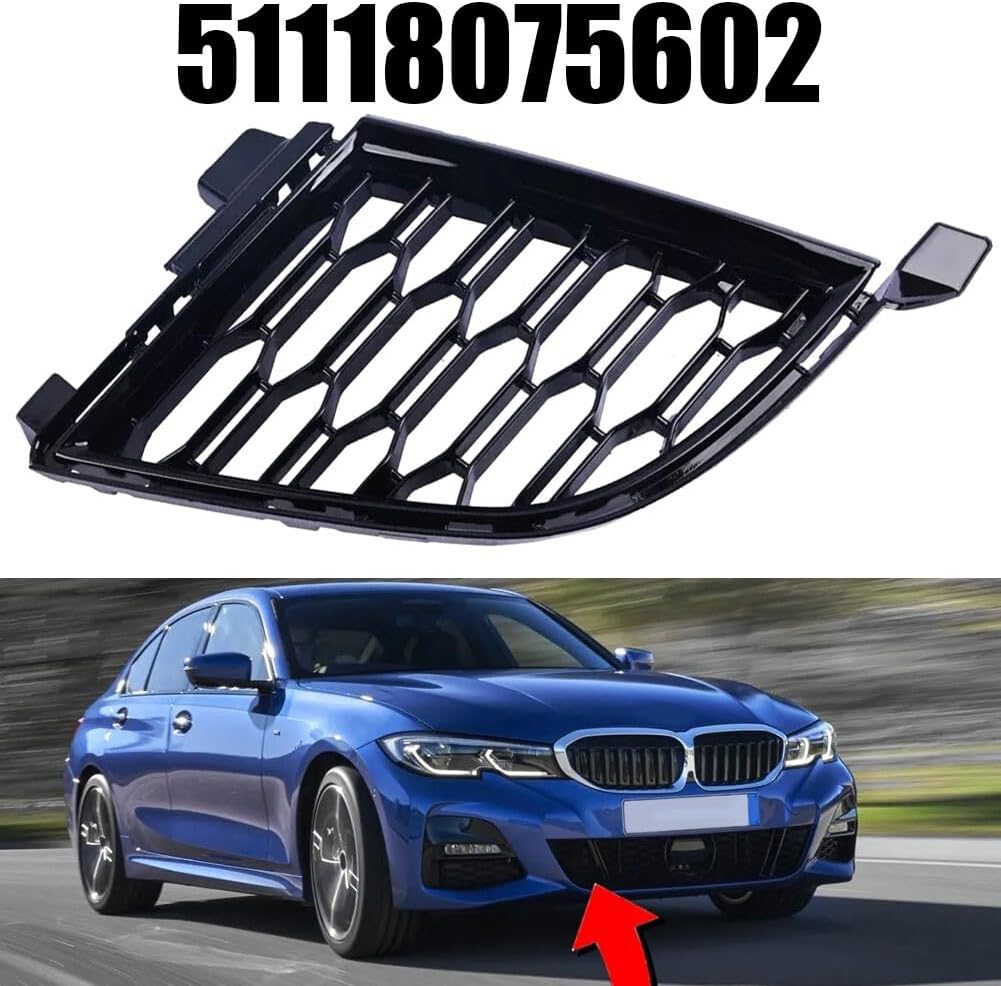 ya 23 10.7 baidi Replacement Front Right Bumper Lower Grill For for BMW 3 SERIES for G20 51118075602