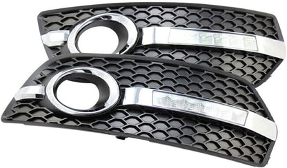 ya 4 8.8 2X White LED Daytime Running Lights DRL Fit for Audi Q5 2009-2012 2011 2010 ABS