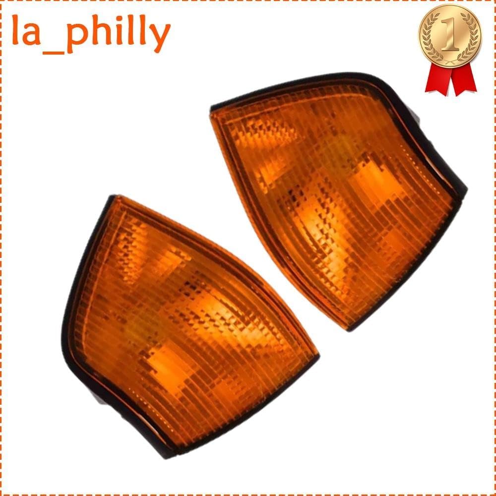 ya 5 8.10 Fit For 3' E36 1992-2000 Front LH & RH Turn Signal Indicator Light Cover Yellow