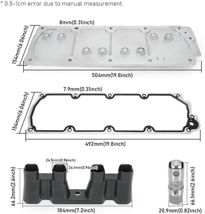 ya 10 9.16 baidi Engine Kit Non-AFM DOD LS7 lifters & Valley Cover For 2007-2013 GM LS 5.3L 6.0L
