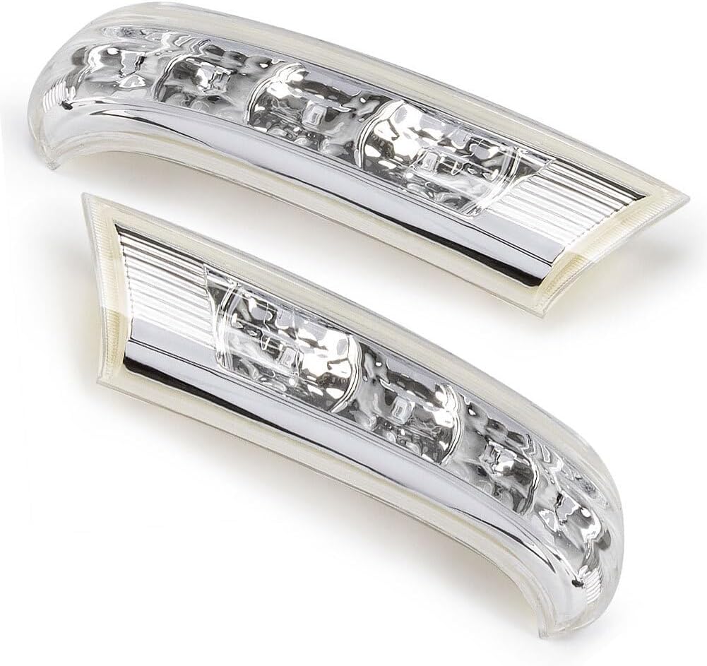 ya 10 9.16 baidi 1 Pair LED Left Right Side Mirror Turn Signal Light for Hyundai Santa Fe 2007-12