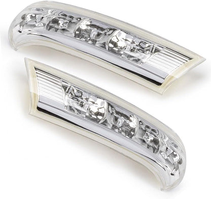 ya 10 9.16 baidi 1 Pair LED Left Right Side Mirror Turn Signal Light for Hyundai Santa Fe 2007-12