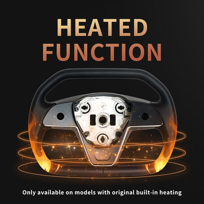 ya 5 8.10 for Tesla for Model 3 for Model Y 2016-2023 Upgrade Steering Wheel W/Heated W/button