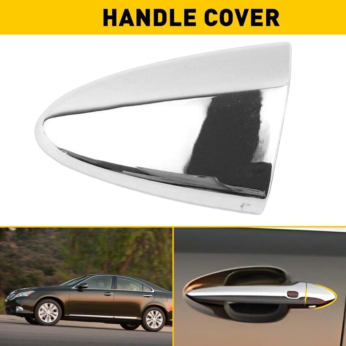 ya 10 9.16 baidi Front Driver Side LH Chrome Door Handle Key Cover for 2007-2012 for Lexus ES350