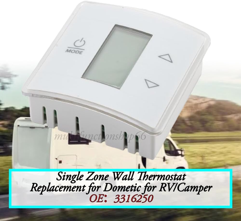 ya 10 9.16 baidi Single Zone Wall Thermostat Replacement for Dometic RV/Camping Conditioner