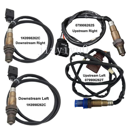 ya 4 8.8 4pcs Oxygen Sensor Upper+Lower for VW Touareg 7P5 7P6 4.2 V8 FSI CGNA 2011-2018