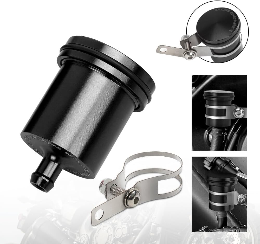 ya 23 10.7 baidi Motorcycle Front Brake Clutch Master Cylinder Fluid Reservoir Fuel Tank Oil Cup