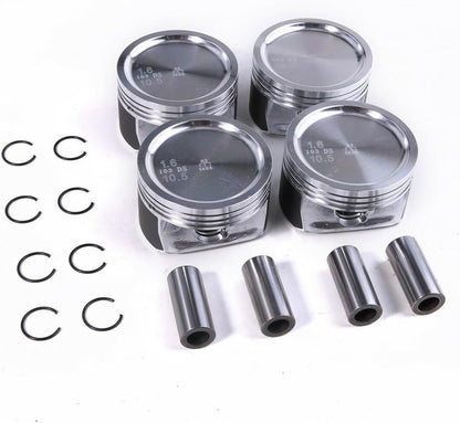 ya 4 8.24 baidi EA111 Engine 76.5mm Pistons Set for VW for JETTA 2011-2016 1.6L