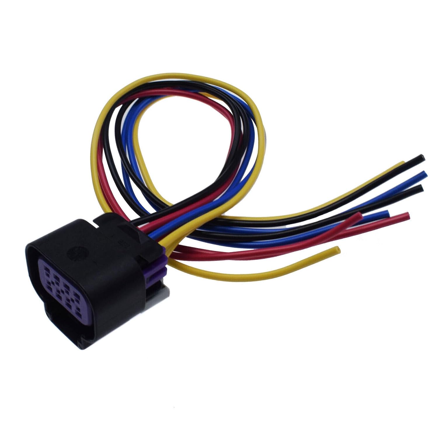 ya 2 8.15 8-pin TPS Throttle Body Position Sensor Connector Plug Tail Suitable for Universal 6.0L