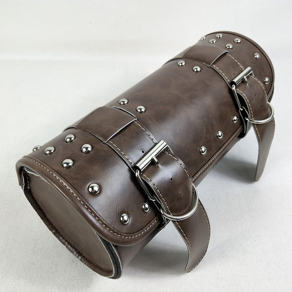 ya 11 9.14 baidiRetro Knight Bag Tool Package Holder Motorcycle Handlebar Waterproof