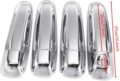 ya 10 9.16 baidi Fit 2002-2008 for Dodge for Ram 1500/2003-2009 for Ram 2500 3500 Chrome Door Handle Covers