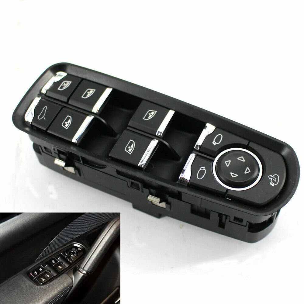 ya 4 8.8 Power Window Lift Switch for 2010-2015 for Porsche for Cayenne for Panamera 