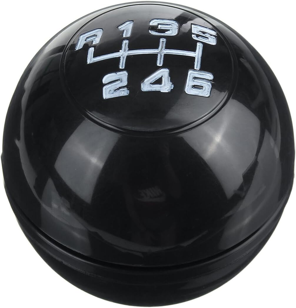 ya 4 8.14 for Alfa Romeo Giulietta 6 Speed Black Gear Stick Shift Knob Lever Replacement