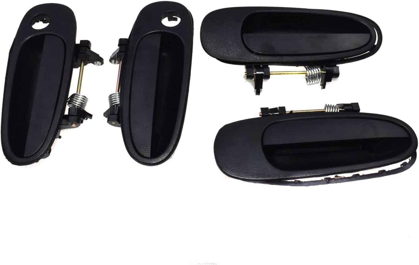 ya 2 8.15 for Toyota for Corolla 93-97 Outside Door Handle Front Rear Left Right Black 4Pcs