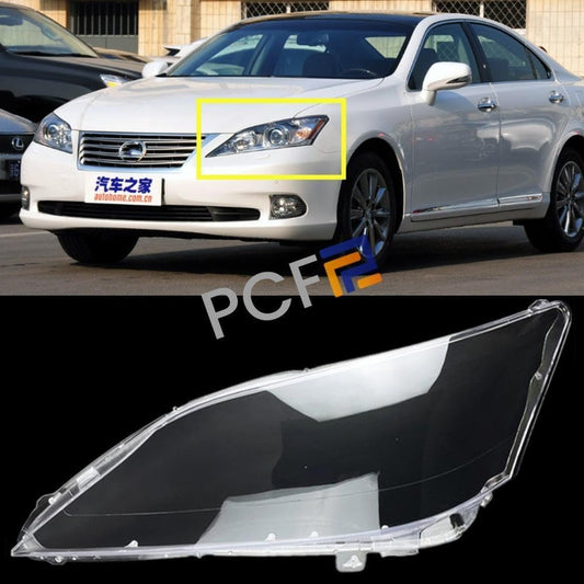 ya 4 8.14 Suitable for 10-12 for Lexus ES350 ES240 transparent left-hand drive headlight lens cover + sealant 