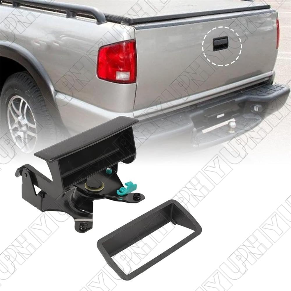 ya 10 9.16 baidi for 1994-2004 for Chevrolet S10 Pickup Truck Rear Tailgate Handle w/Bezel 15007218