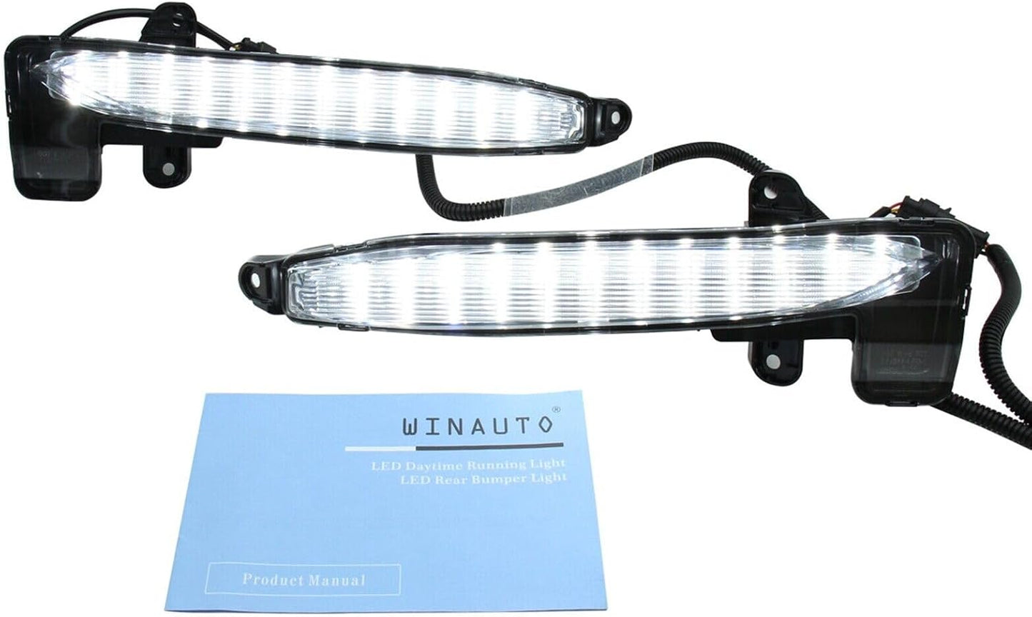 ya 3 8.24 baidi Daytime Running Lights Anti-collision Fog Lights L&R for 20-21 for Toyota Corolla SE/XSE Kit 