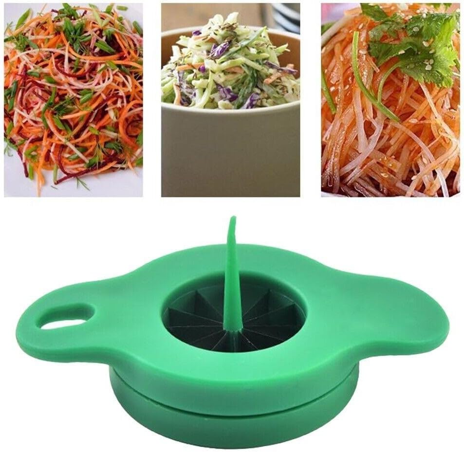 ya 14 9.20 baidi Kitchen Stainless Steel Scallion Spring Onion Vegetable Shredder Slicer Cutter-1