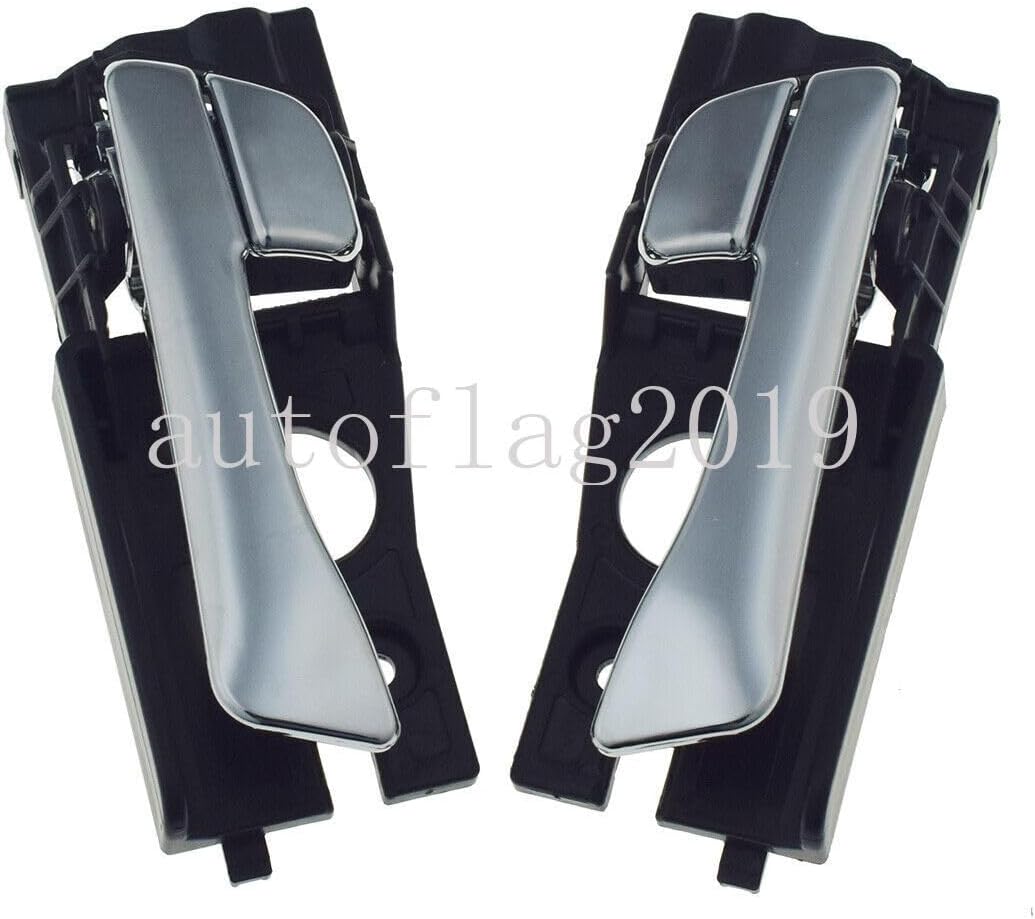 ya 4 8.24 baidi Pair of Interior Door Handles Rear LH and RH Chrome for Hyundai Accent 2012-2017 