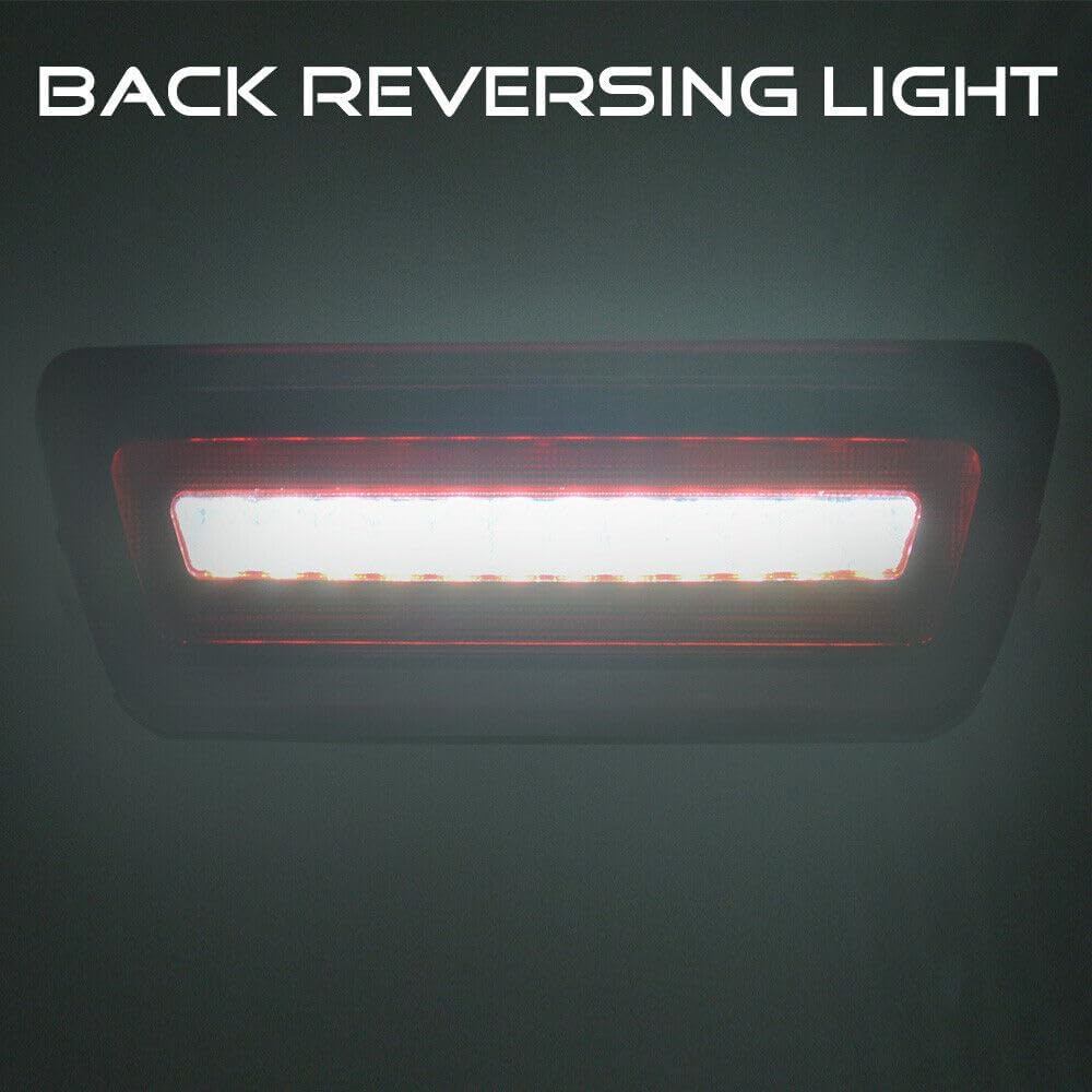 ya 7 8.24 baidi Smoked Lens 3 in 1 LED Rear Fog Brake Tail Light for Nissan for X-Trail Rogue Murano 
