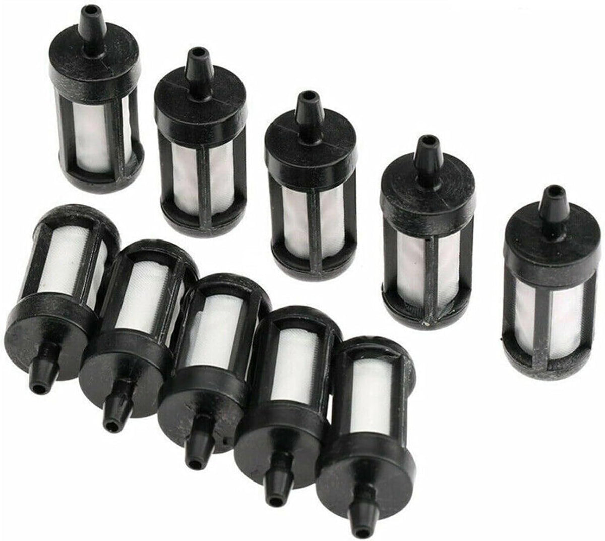 ya 26 10.21 baidi 10PCS Replacement Fuel Filter for ZAMA POULAN Chainsaw Trimmer