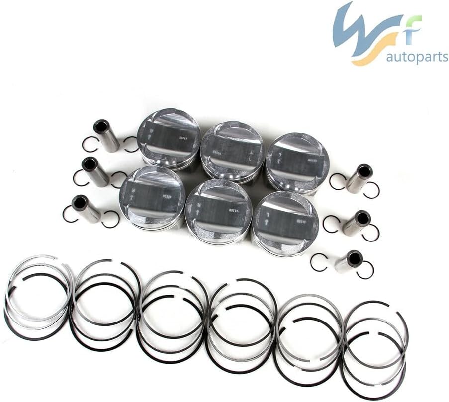 ya 4 8.24 baidi 3.0T Piston Assembly&Piston Ring Fit for VW Touareg for Audi A6 Q7 06E107066DM