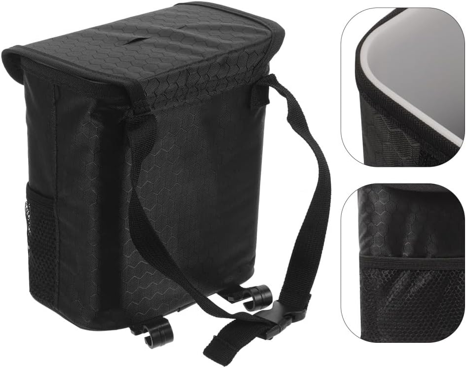 ya 13 9.15 baidi Car Trash Can Waste Bin Hanging Rubbish Foldable Garbage Automotive