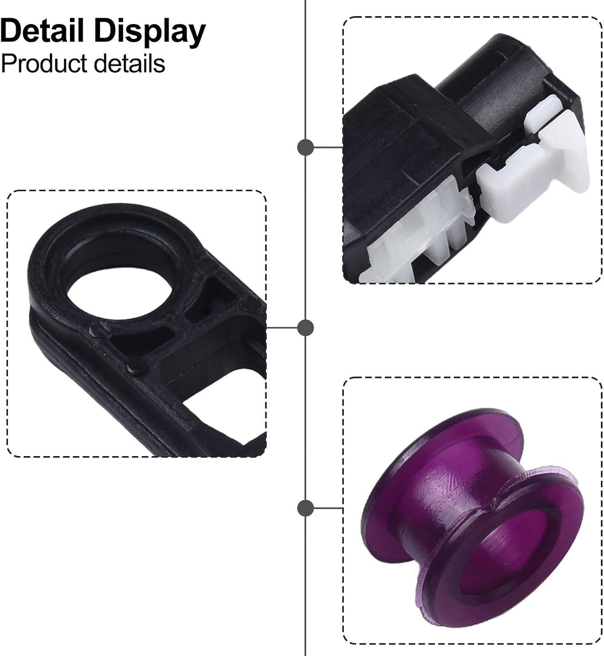 ya 4 8.8.2 Shifter Cable Bushing for for Suzuki for Swift Gear Lever End Linkage Connector Grommet