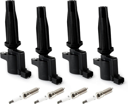 ya 9 10.24 Ignition Coil & Iridium Spark Plug For 2009-2020 for Ford Fusion Escape 2.0 2.5L