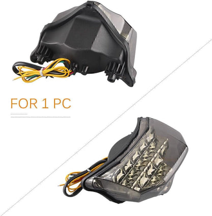 ya 10 9.16 zhengce Rear Tail Light Brake Turn Signals LED Light for Yamaha FZ6 2004-2008 Motor