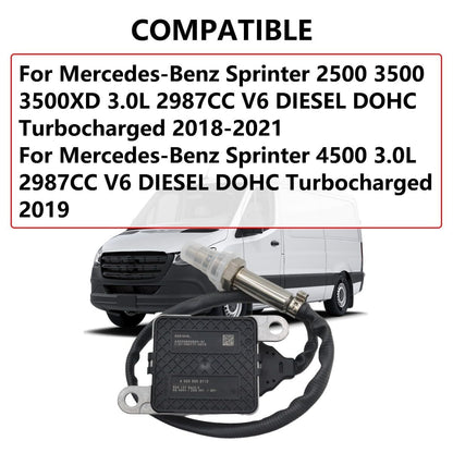 ya 9 10.24 Nitrogen Oxide Sensor A000905912 for Sprinter 2500 3500 3.0L 2018-2021-