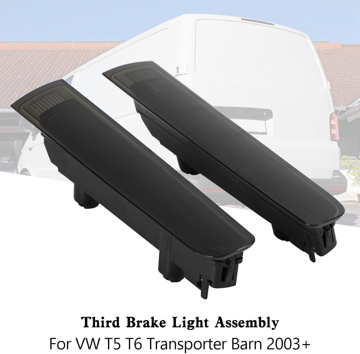 ya 10 9.16 zhengce 2X Door LED High Level Third Brake Light for VW T5 T6 Transporter Barn 2003